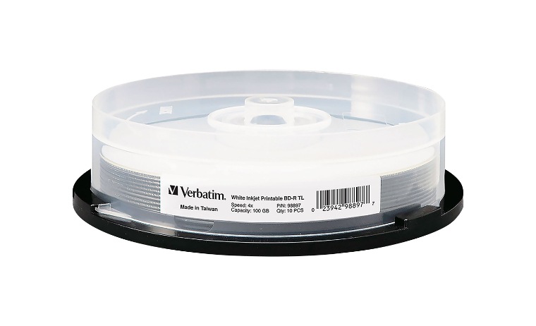 Verbatim BD-R XL 100GB  10個セット 計60枚 Verbatim - BD-R XL x 10 - 100 GB - storage media - 98897 - DVD
