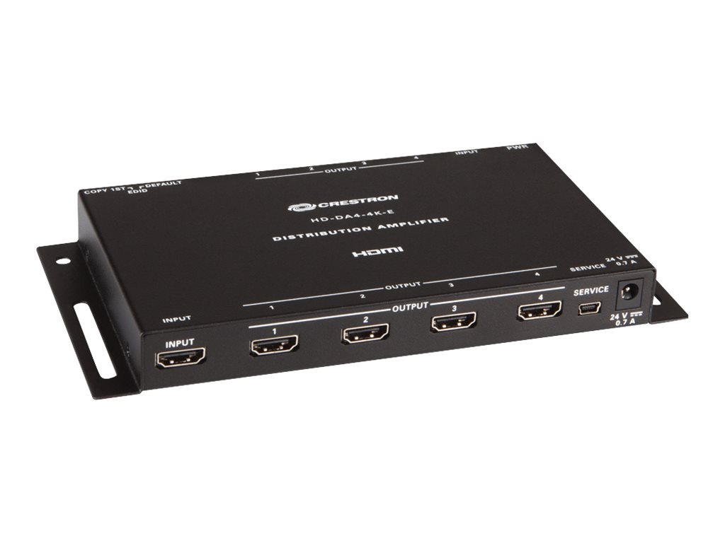 CRESTRON 1TO4 4K HDMI AMP W/PWR SUP