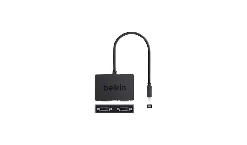 Belkin Dual View Dongle - video adapter - DVI-D to Mini DisplayPort