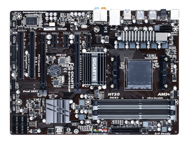 Gigabyte GA-970A-D3P - 1.0 - motherboard - ATX - Socket AM3+ - AMD 970