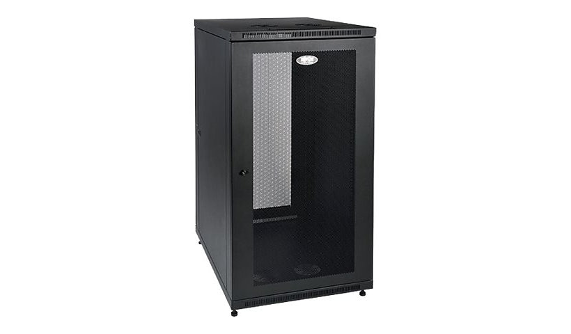 Tripp Lite 24U Rack Enclosure Server Cabinet 33" Deep w/ Doors & Sides - rack - 24U