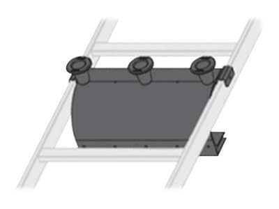 Middle Atlantic 12in Adjustable Rung Drop - Cable Ladder