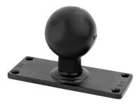 RAM Mounts 2"x5" Rectangle Base Plate with D-Size Ball Base with 1.5"x4.5"