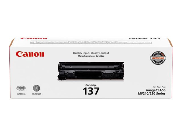 Canon 137 - black - original - toner cartridge