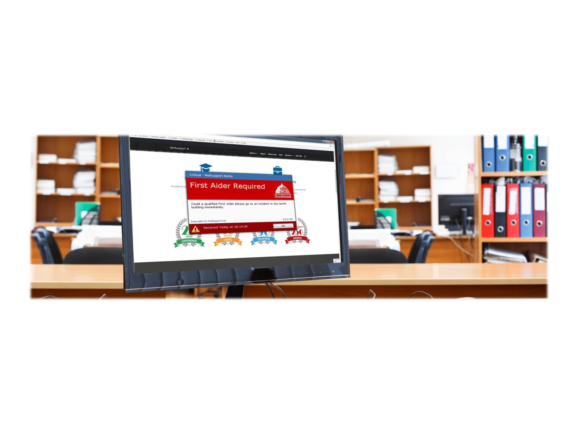 NetSupport Notify - license - 250 users