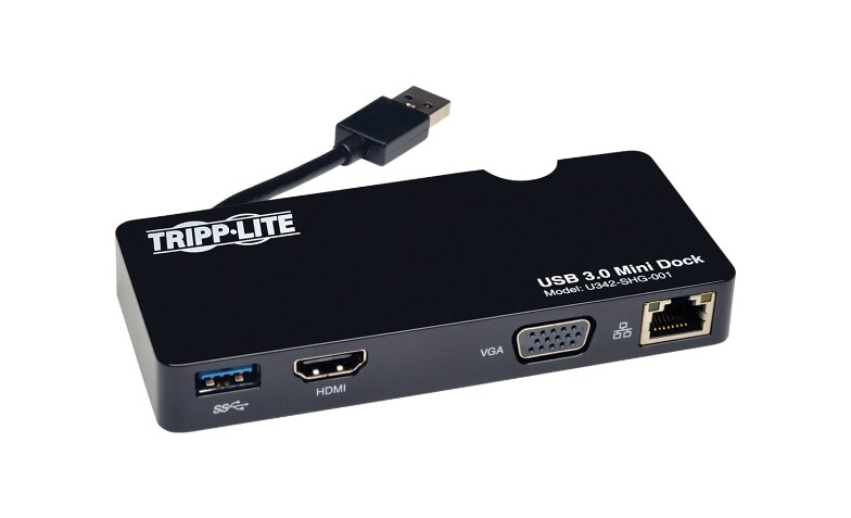 Tripp Lite USB 3.0 Laptop Dual Head Dock Station HDMI DVI Video Audio USB  RJ45 Ethernet - docking station - USB - DVI, - U342-DHG-402 - Docking  Stations & Port Replicators 
