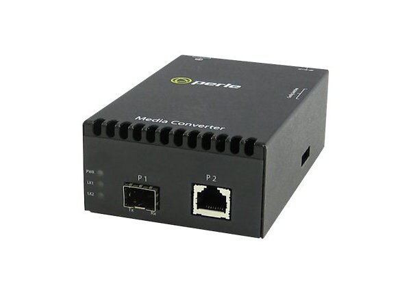 Perle S-10GT-SFP - fiber media converter - GigE, 10 GigE