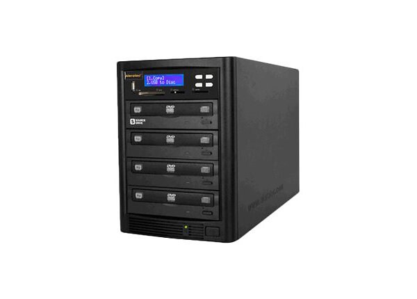 Aleratec DVD/CD Flash Copy Tower DVD duplicator - external