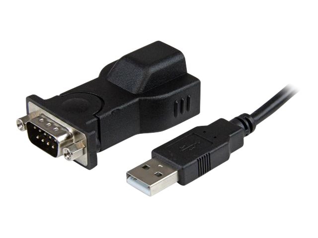 StarTech.com USB to RS232 DB9 Serial Adapter with Detachable 6ft USB Cable