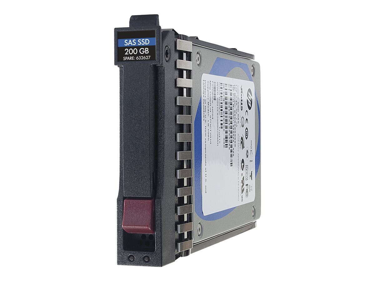 HPE Mainstream Endurance Enterprise Mainstream - solid state drive - 200 GB - SAS 12Gb/s