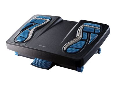 Fellowes Energizer - footrest - gray, blue, charcoal