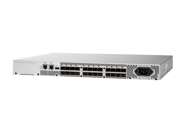 HPE 8/8 (8) Full Fabric Ports Enabled SAN Switch - switch - 8 ports - managed - rack-mountable