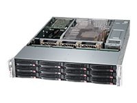 Supermicro SC826 BA-R920WB - rack-mountable - 2U