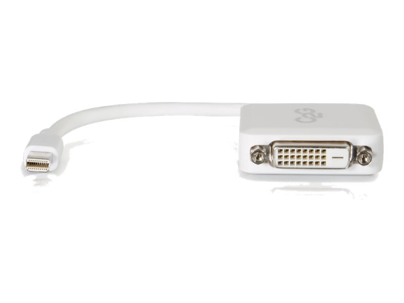 C2G Mini DisplayPort to DVI Adapter - Mini DP to Single Link DVI-D - M/F