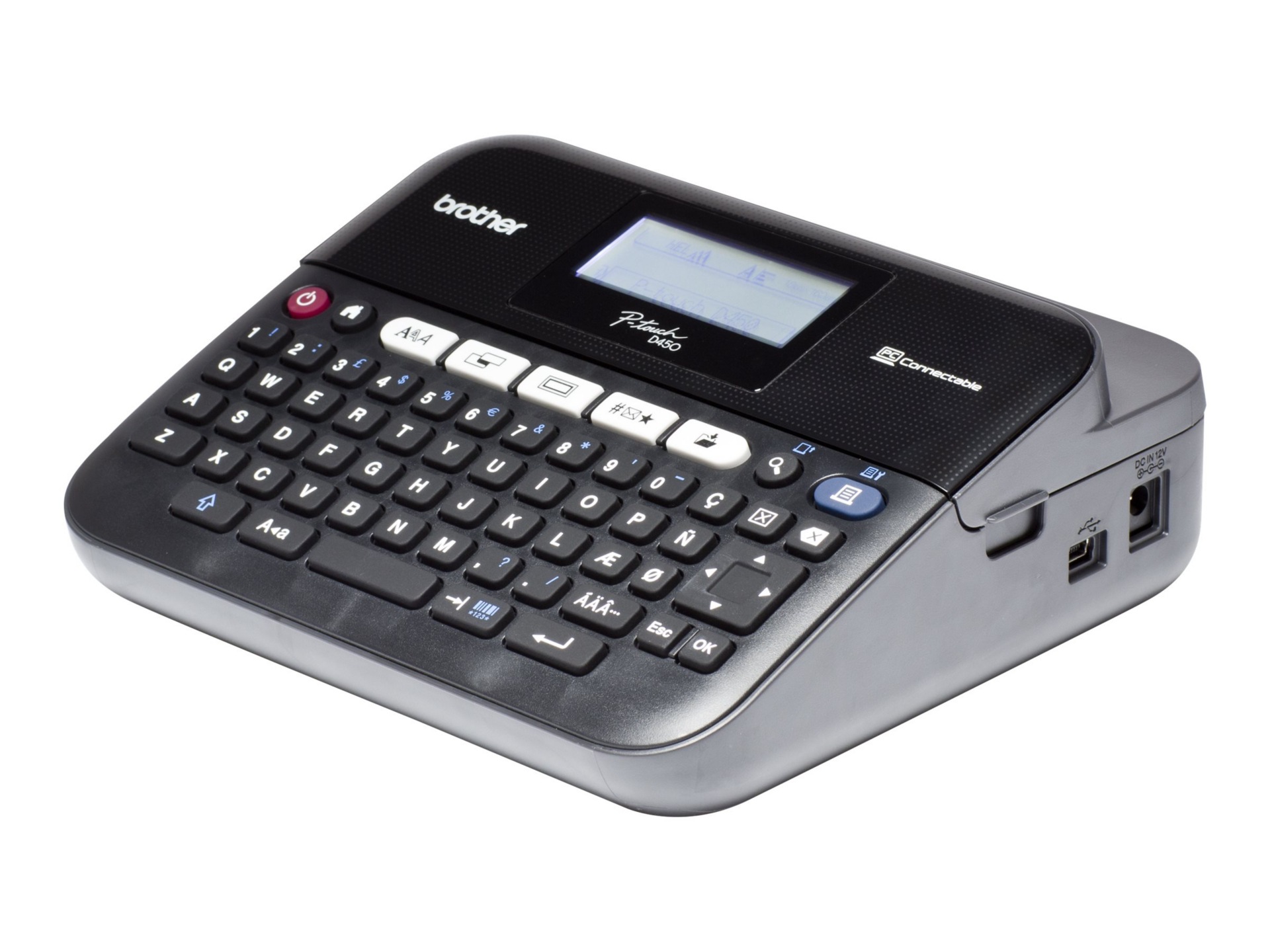 Brother P-Touch PT-D450 - labelmaker - B/W - thermal transfer