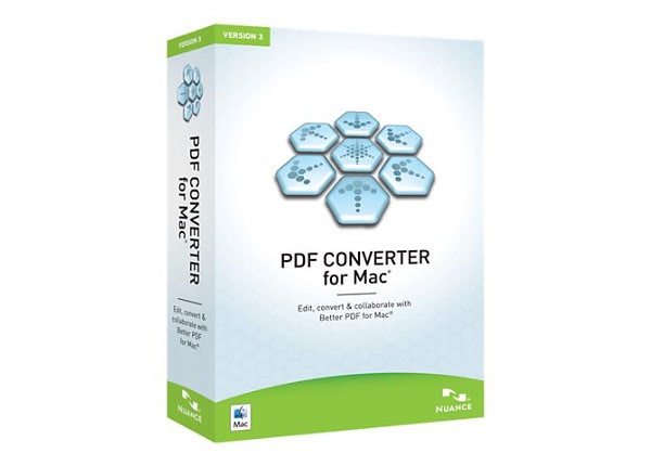 Nuance PDF Converter for Mac Version (4)