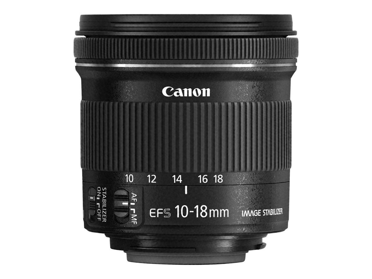 Canon EF-S wide-angle zoom lens - 10 mm - 18 mm