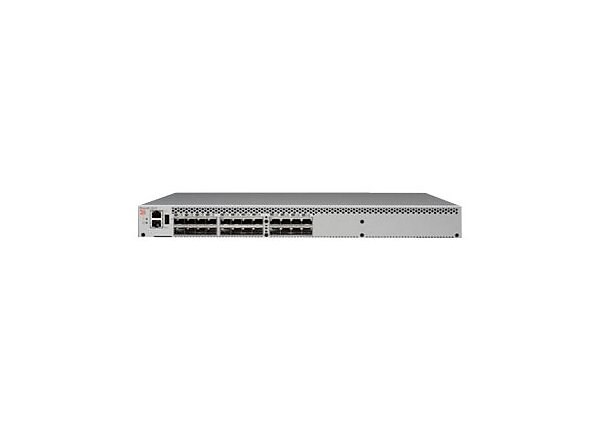 Brocade 6505 - switch - 12 ports - managed - rack-mountable - with 12x 8 Gbps SFP+ transceiver