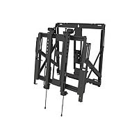Peerless-AV SmartMount Full Service Video Wall Mount with Quick Release DS-VW755S mounting kit - for video wall - black