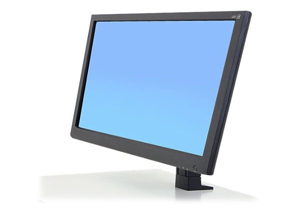 Ergotron WorkFit Single HD Monitor Kit mounting kit - for LCD display - black