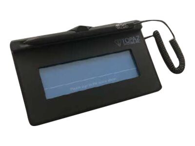 Topaz SigLite 1X5 T-S460-BSB-R - signature terminal - serial, USB
