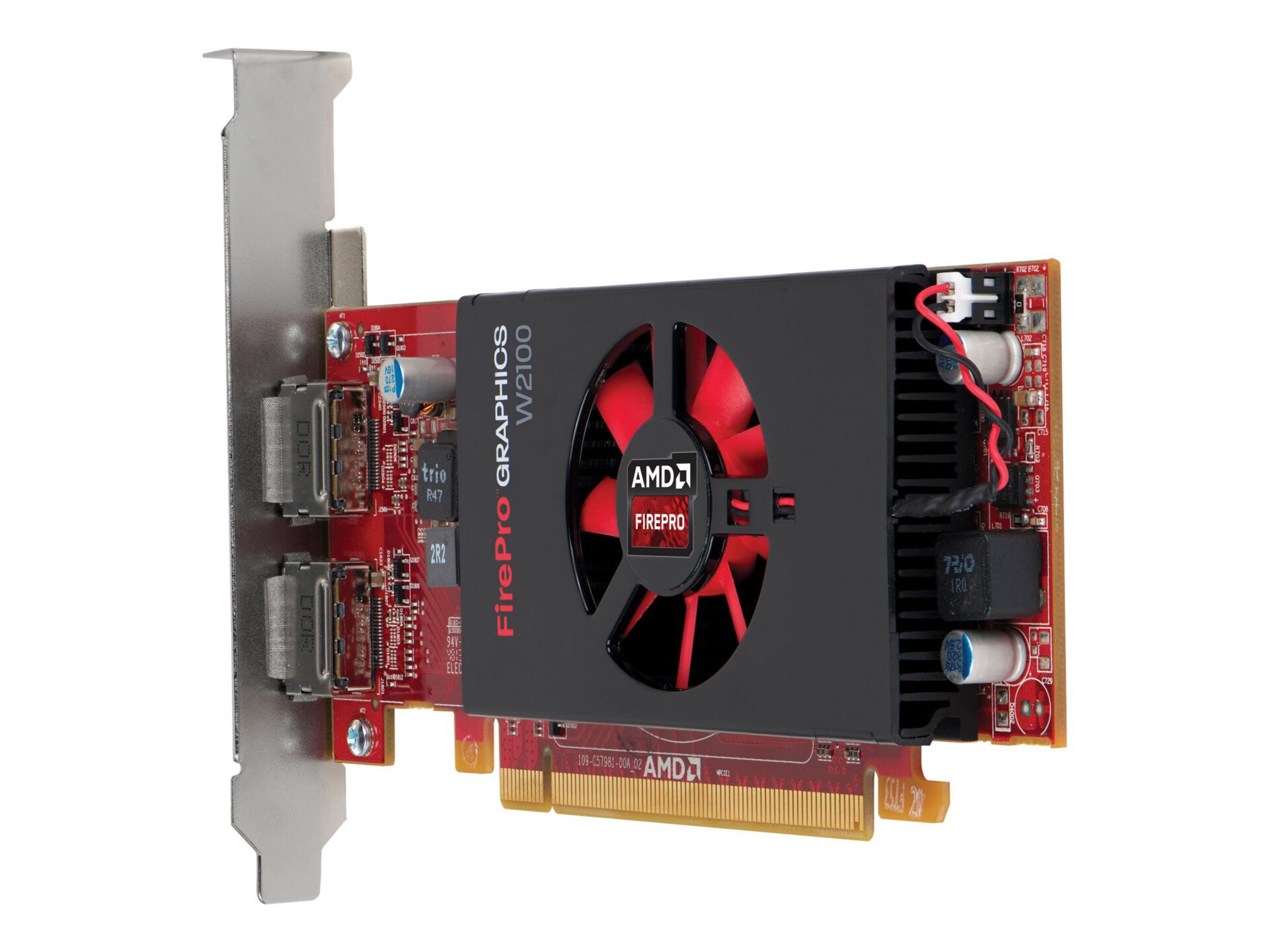 AMD FirePro W2100 - graphics card - FirePro W2100 - 2 GB