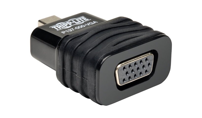 Tripp Lite Keyspan Mini DisplayPort 1.2 to Active VGA Adapter, Video Converter for Mac/PC, 1920x1200 1080p (M/F) - video
