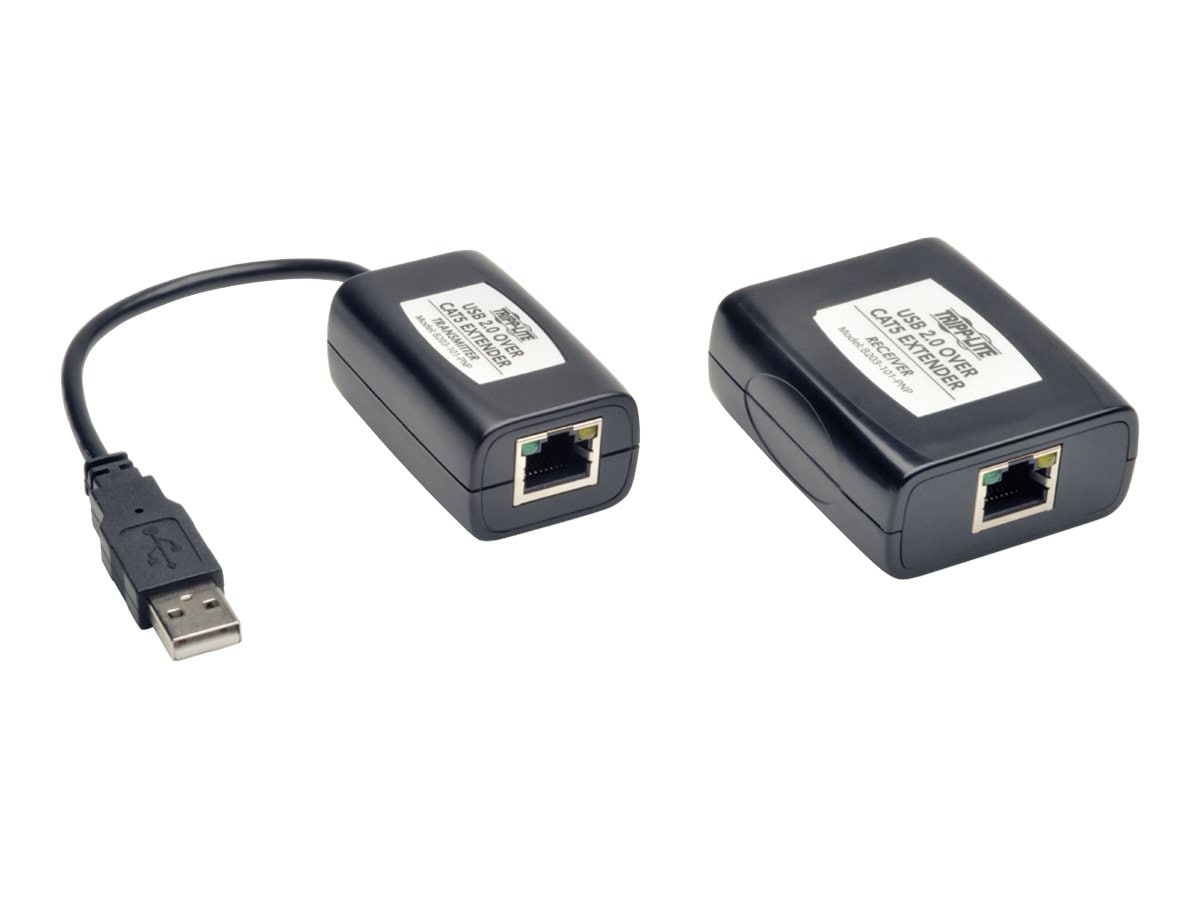 Tripp Lite 1-Port USB 2.0 over Cat5 Cat6 Extender Kit Video