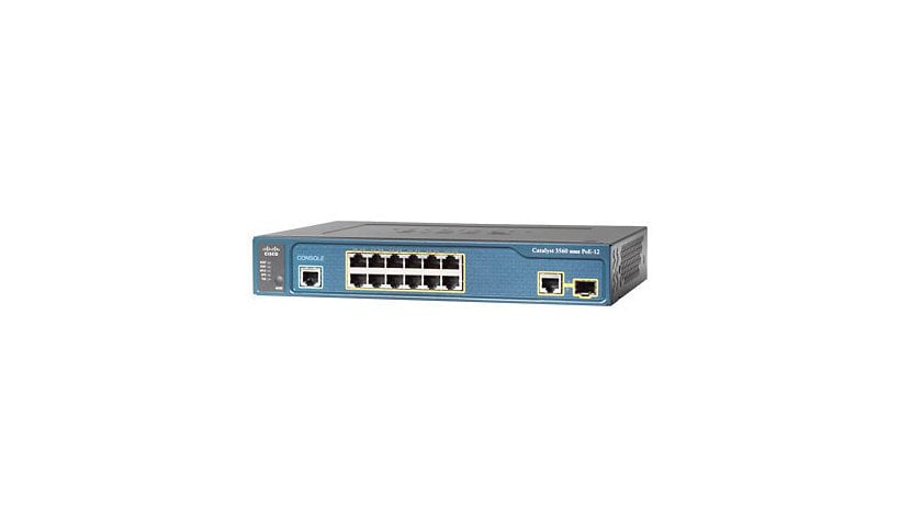 Cisco Catalyst 3560-12PC - switch - 12 ports - managed - rack-mountable
