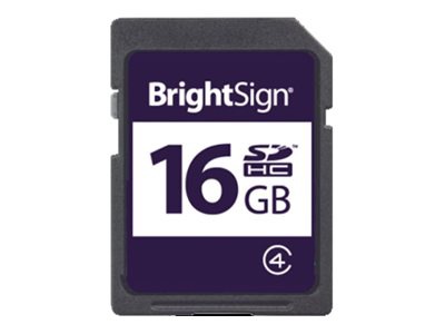 BrightSign - flash memory card - 16 GB - SDHC