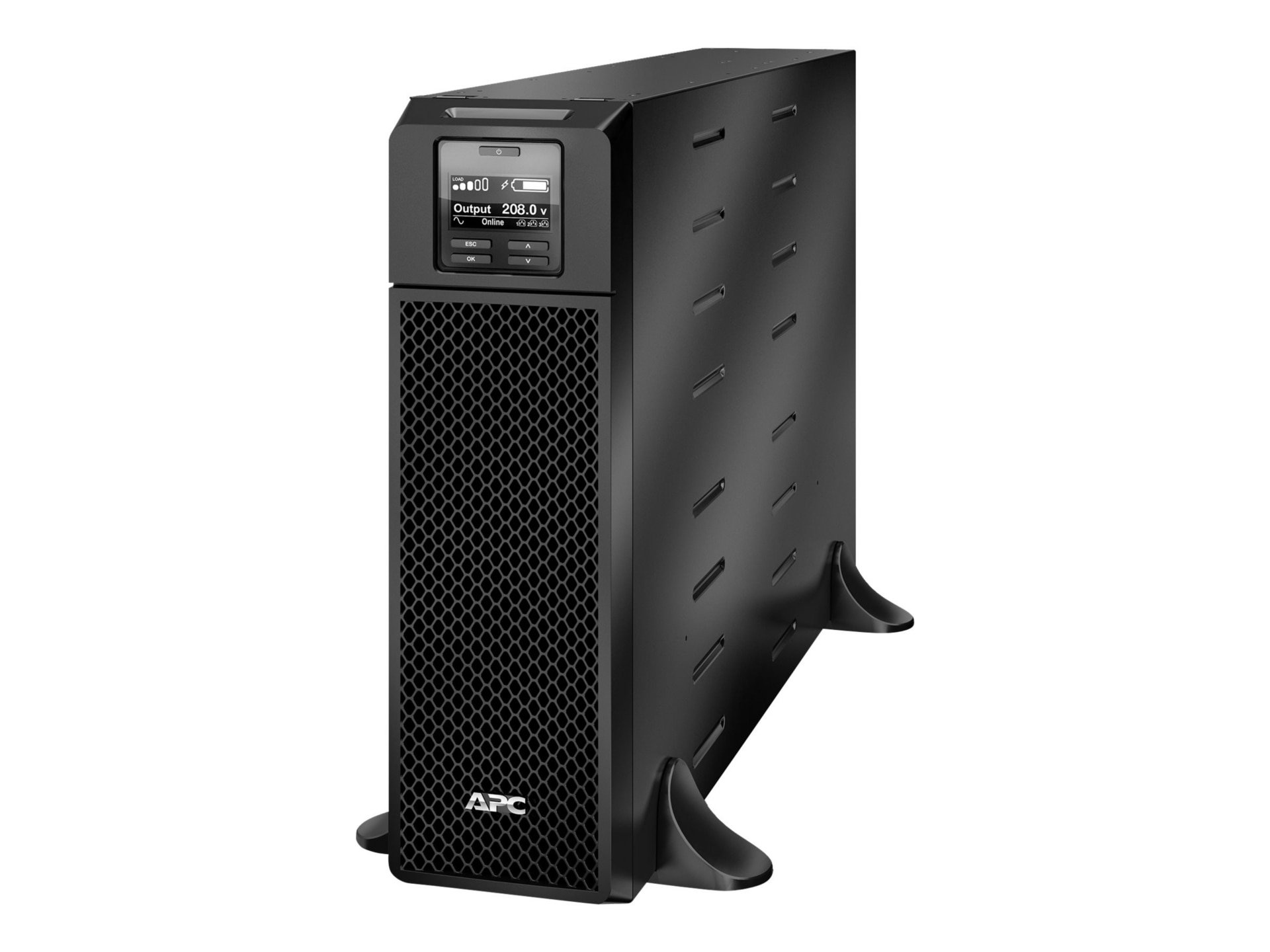 APC Smart-UPS On-Line, 5.4kVA, Tower, 208V, 2x L6-20R+2x L6-30R NEMA outlet