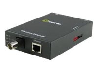 Perle Gigabit Ethernet Extender Kit eX-KIT11-S1110-BNC - network extender - 10Mb LAN, 100Mb LAN, GigE, Ethernet over