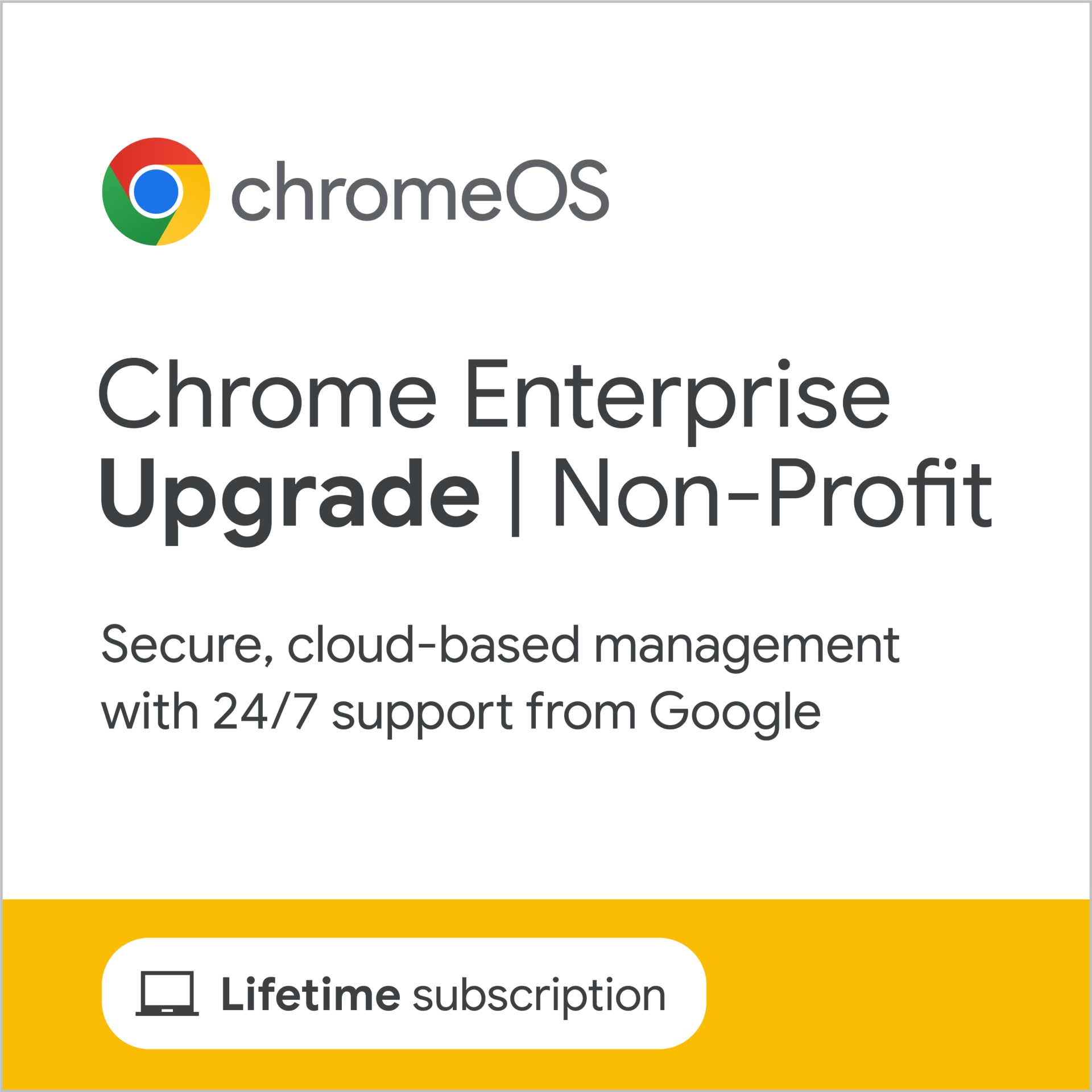 Chrome Enterprise Upgrade | Non-Profit