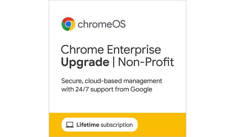 Chrome Enterprise Upgrade | Non-Profit