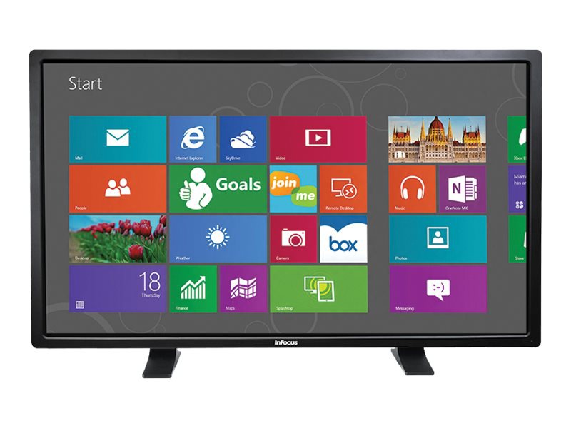 InFocus BigTouch INF5711 - all-in-one - Core i7 4770T 2.5 GHz - 8 GB - 120 GB - LED 57"