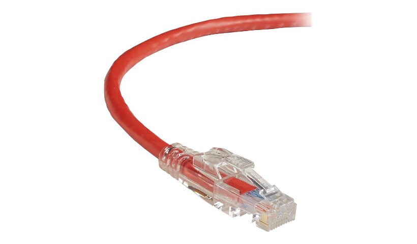 Black Box GigaTrue 3 patch cable - TAA Compliant - 3 ft - red
