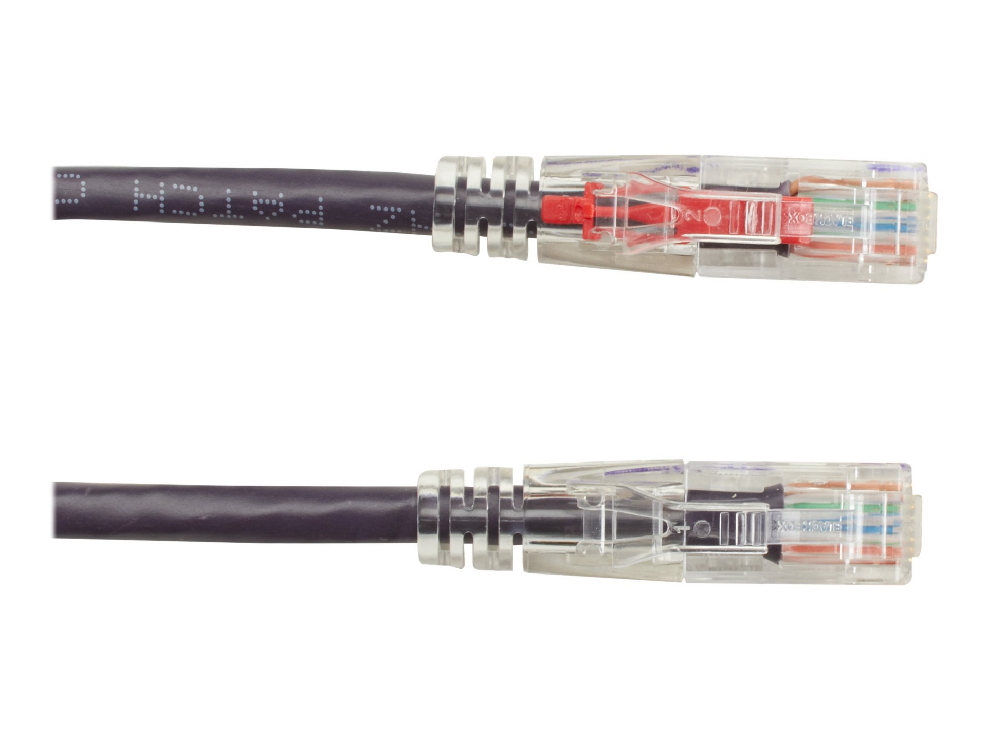 Black Box GigaTrue 3 patch cable - 10 ft - violet