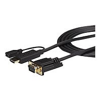 StarTech.com 10ft HDMI to VGA Adapter Cable - Active Video Converter 1080p