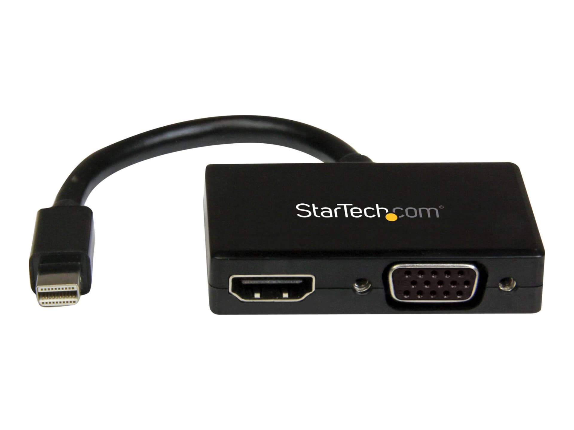 pantoffel Ja Broer StarTech.com Mini DisplayPort to HDMI or VGA Adapter - Travel A/V Converter  - MDP2HDVGA - Monitor Cables & Adapters - CDW.com