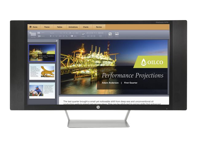HP EliteDisplay S270c - LED monitor - curved - Full HD (1080p) - 27"