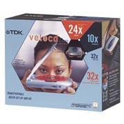TDK veloCD CD-RW drive, FE-241040