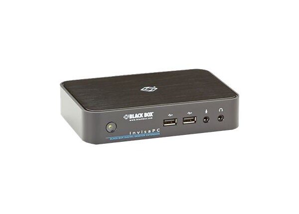 Black Box InvisaPC Single-Head Receiver - KVM / audio / USB extender