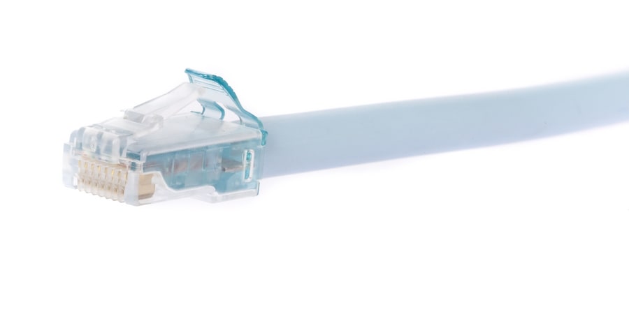 CommScope SYSTIMAX GigaSPEED X10D 3' CAT6A 23AWG Non-Plenum Patch Cable - Light Blue