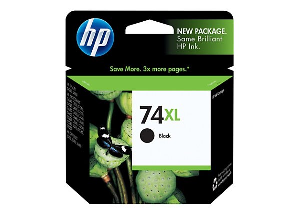 HP 74/75 - 2-pack - dye-based tricolor, pigmented black - original - ink cartridge