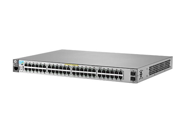 HPE Aruba 2530-48G-PoE+-2SFP+ - switch - 48 ports - managed - rack-mountable