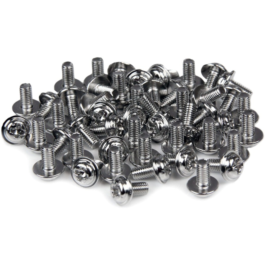 StarTech.com PC Mounting Computer Screws M3 x 1/4in Long Standoff 50Pk