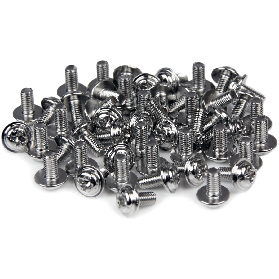 Thumbnail 2 of 2 for StarTech.com PC Mounting Computer Screws M3 x 1/4in Long Standoff - Screw kit - 0.2 in (pack of 50) , TAA
