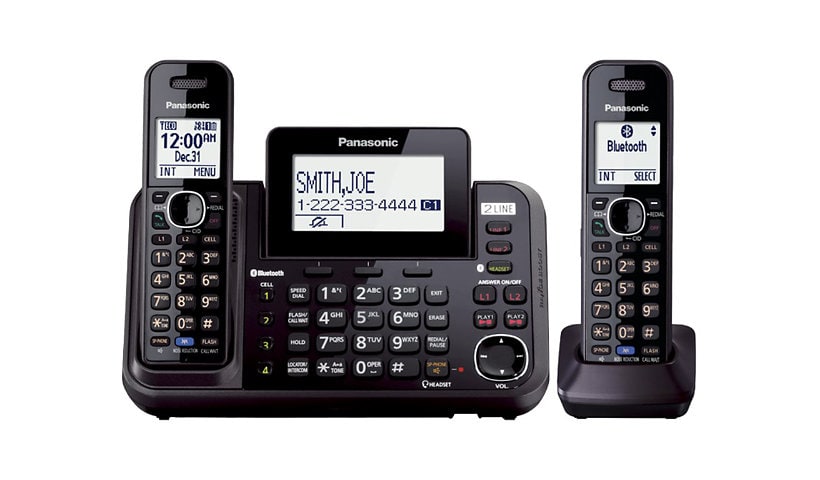 Panasonic KX-TG9542 - cordless phone - answering system - with Bluetooth in
