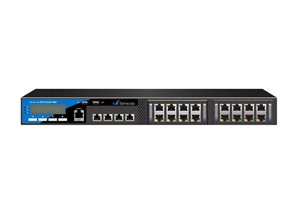 Barracuda NextGen Firewall F-Series F800.CCC - security appliance - with 1 year Energize Updates and Instant Replacement