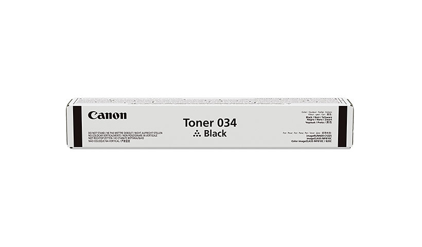 Canon 034 - black - original - toner cartridge